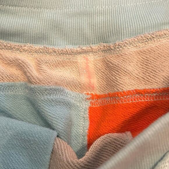 Free People Piece‎ Of Me Colorblock Shorts Heather Gray Combo Women's Size Small - Picture 6 of 10